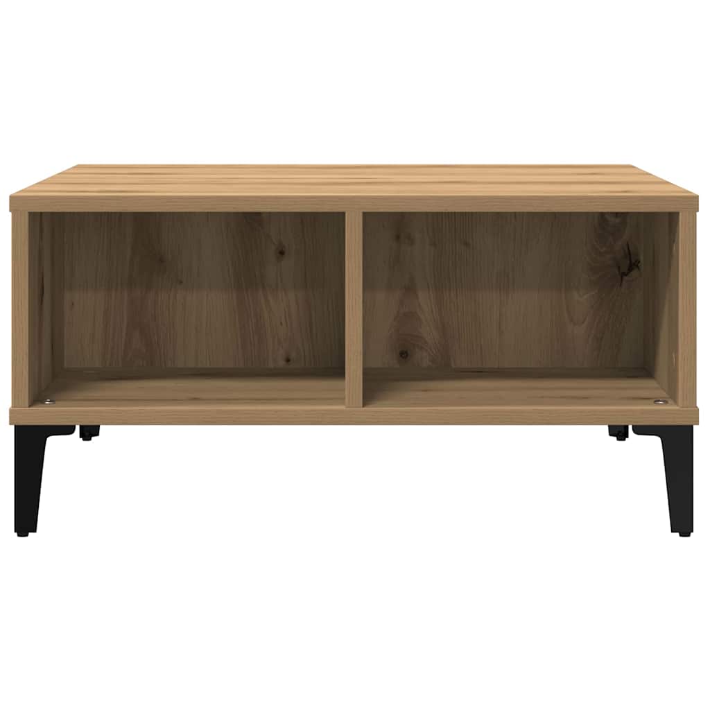 Salontafel Artisan Eiken 60 x 60 x 30 cm is nu te koop bij PeponiXL, paradijselijk wonen!