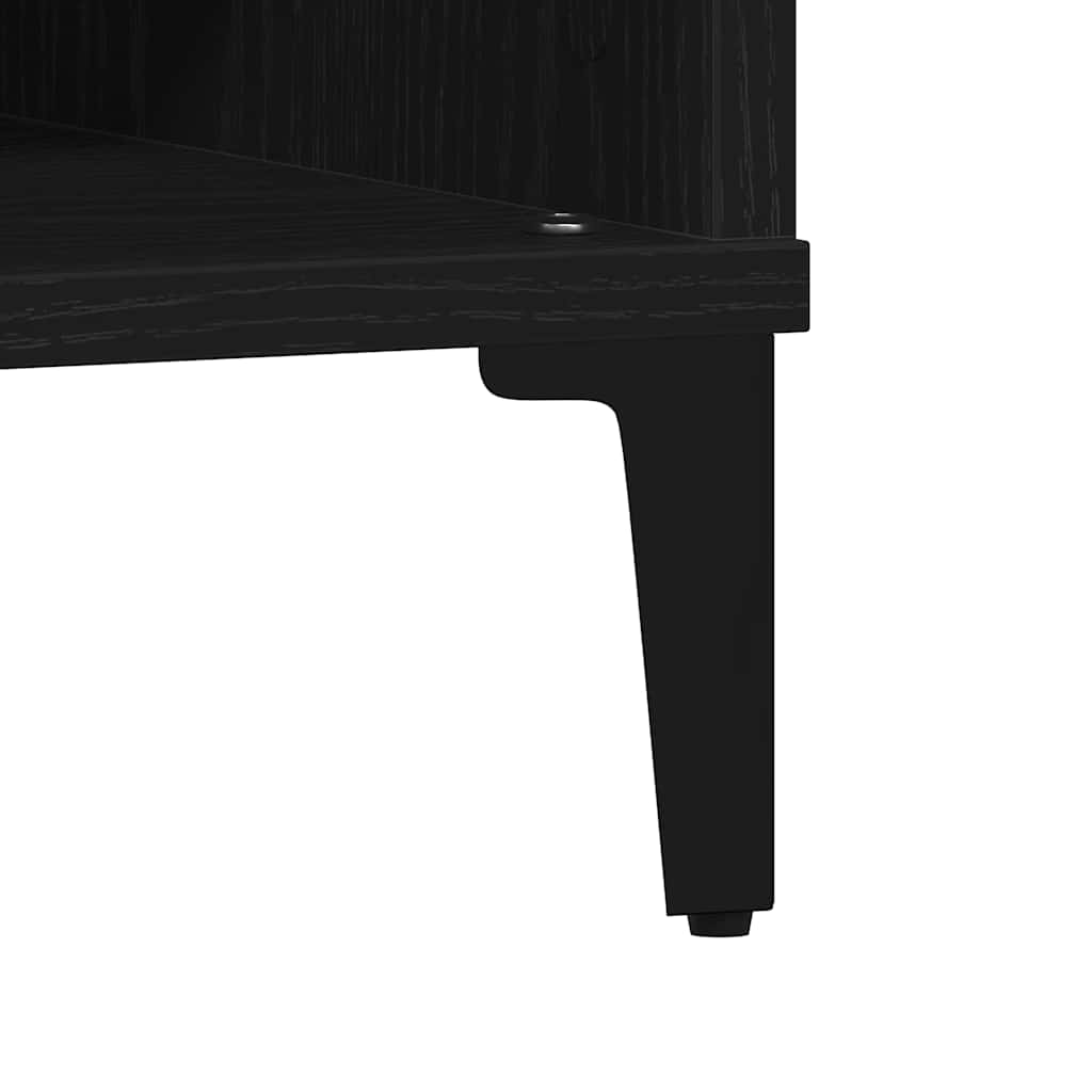 Salontafel Zwart Eiken 60 x 60 x 30 cm is nu te koop bij PeponiXL, paradijselijk wonen!