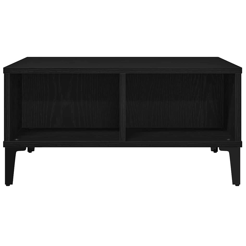 Salontafel Zwart Eiken 60 x 60 x 30 cm is nu te koop bij PeponiXL, paradijselijk wonen!