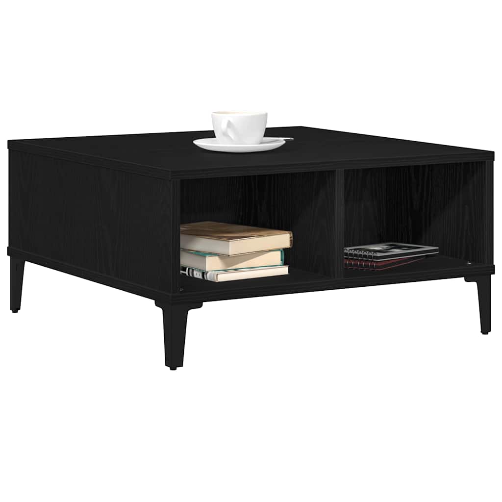 Salontafel Zwart Eiken 60 x 60 x 30 cm is nu te koop bij PeponiXL, paradijselijk wonen!