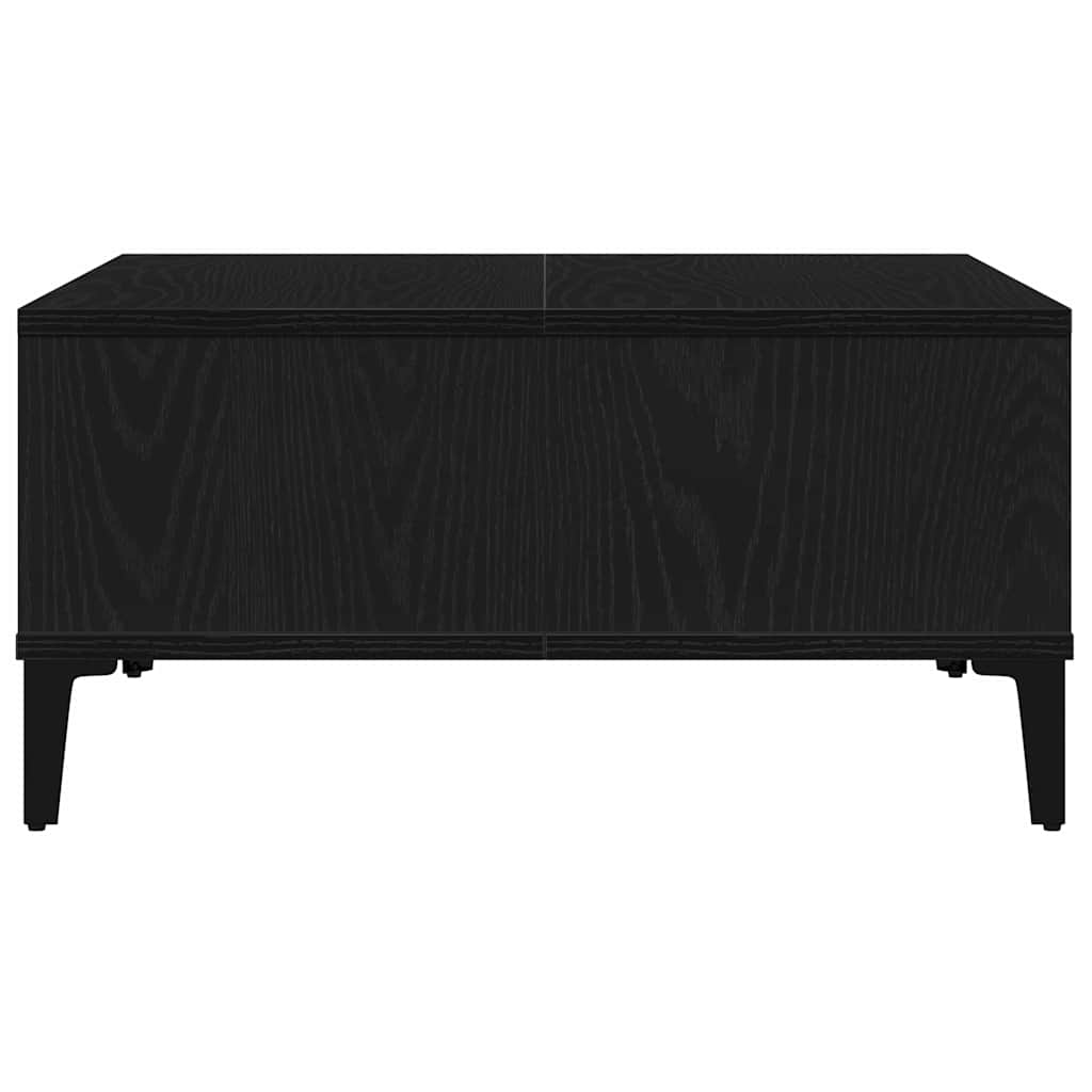 Salontafel Zwart Eiken 60 x 60 x 30 cm is nu te koop bij PeponiXL, paradijselijk wonen!