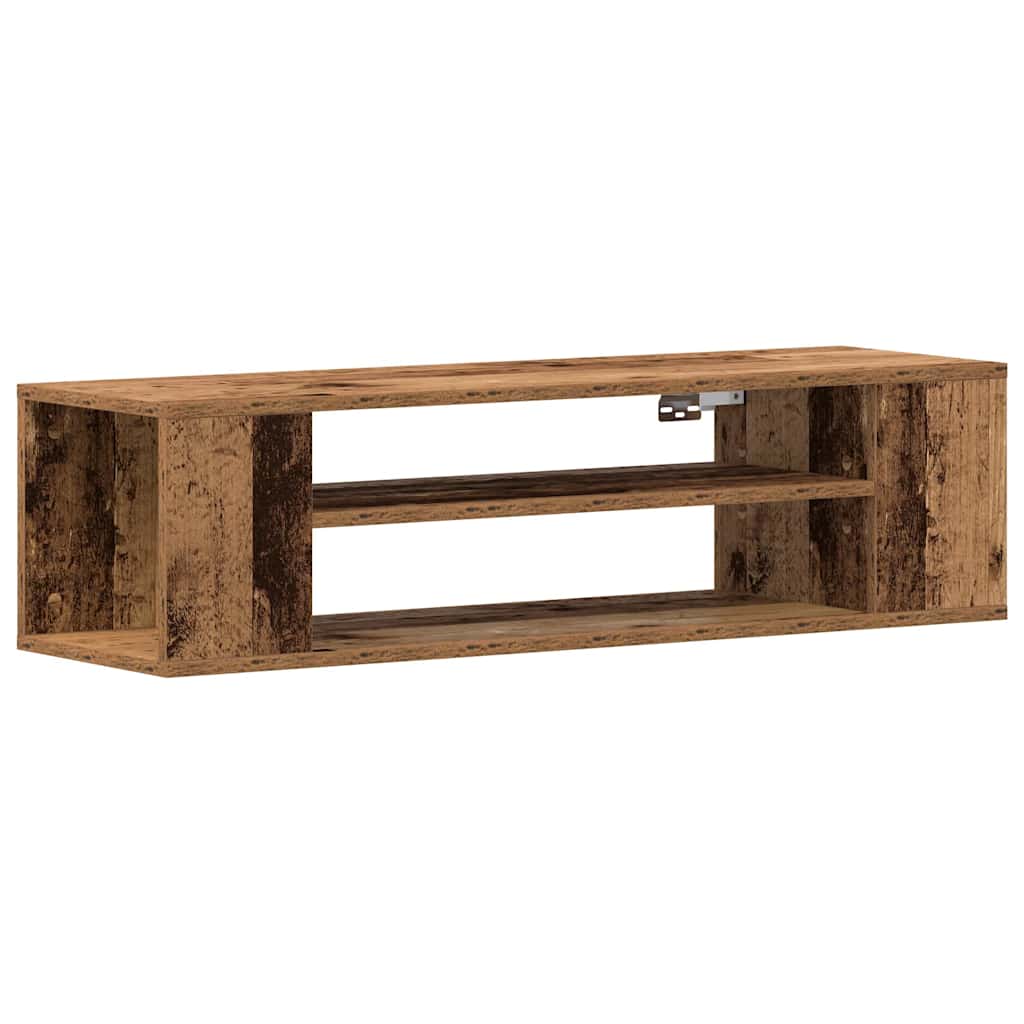 TV-kast Oud hout 100 x 30 x 26,5 cm Bewerkt hout is nu te koop bij PeponiXL, paradijselijk wonen!
