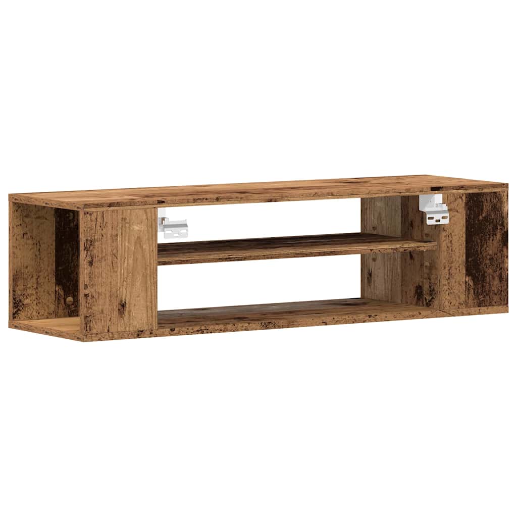TV-kast Oud hout 100 x 30 x 26,5 cm Bewerkt hout is nu te koop bij PeponiXL, paradijselijk wonen!