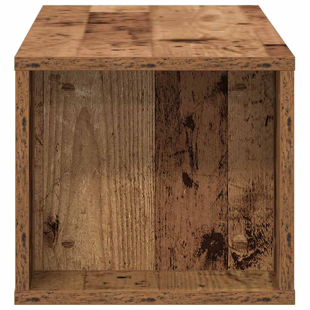 TV-kast Oud hout 100 x 30 x 26,5 cm Bewerkt hout is nu te koop bij PeponiXL, paradijselijk wonen!