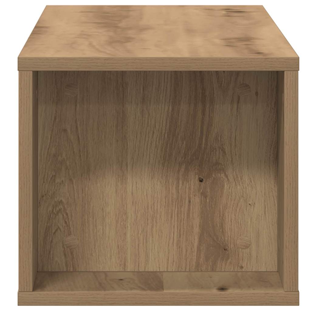 TV-kast artisian oak 100 x 30 x 26,5 cm Bewerkt hout is nu te koop bij PeponiXL, paradijselijk wonen!
