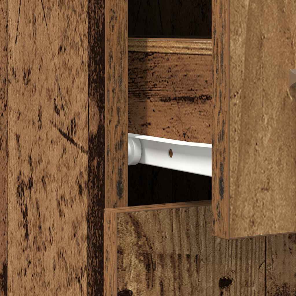 Apothekerskast Oud hout 20 x 45.5 x 60 cm Bewerkt hout is nu te koop bij PeponiXL, paradijselijk wonen!