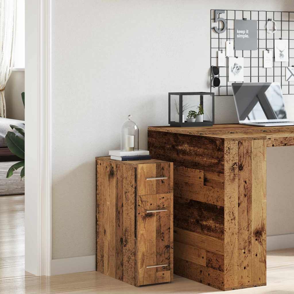 Apothekerskast Oud hout 20 x 45.5 x 60 cm Bewerkt hout is nu te koop bij PeponiXL, paradijselijk wonen!