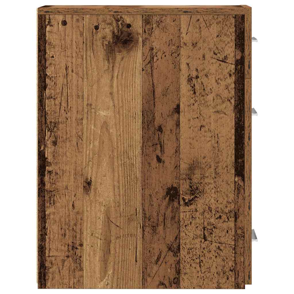 Apothekerskast Oud hout 20 x 45.5 x 60 cm Bewerkt hout is nu te koop bij PeponiXL, paradijselijk wonen!