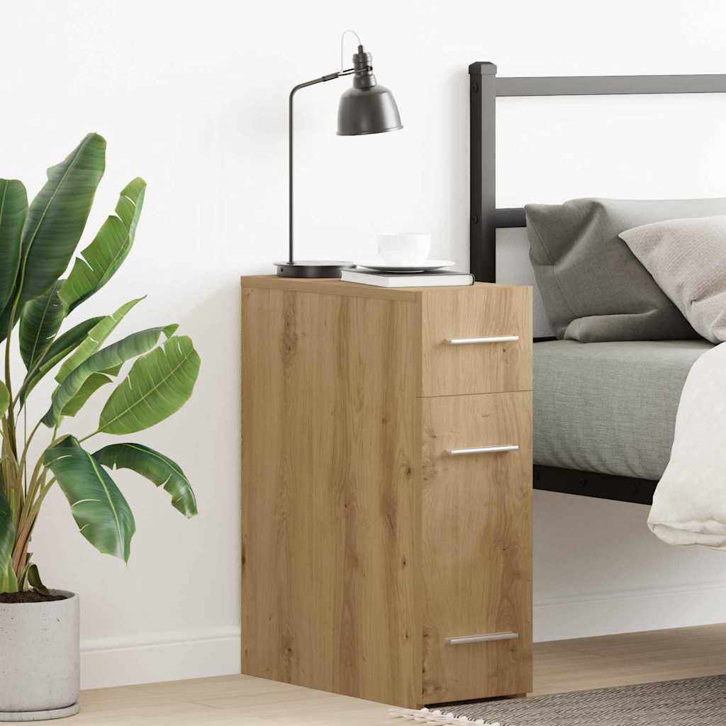 Apothekerskast artisanaal eikenkleurig 20 x 45.5 x 60 cm is nu te koop bij PeponiXL, paradijselijk wonen!