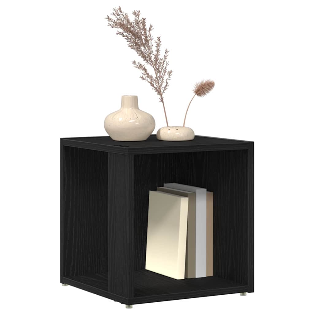 Hoekplanken Zwart Eiken 33 x 33 x 34,5 cm Bewerkt hout is nu te koop bij PeponiXL, paradijselijk wonen!