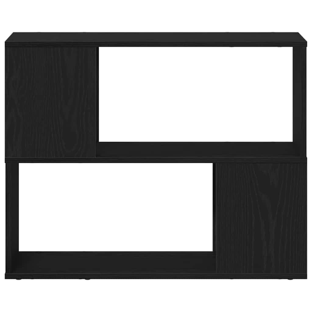 Tv-meubelset Zwart Eiken 80 x 24 x 63 cm Bewerkt hout is nu te koop bij PeponiXL, paradijselijk wonen!