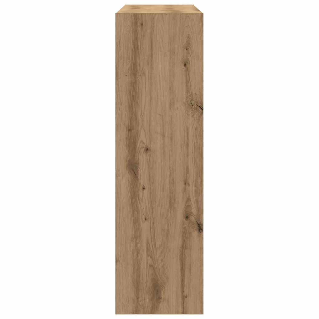 Boekenkast artisanaal eikenkleurig 100 x 30 x 103 cm is nu te koop bij PeponiXL, paradijselijk wonen!