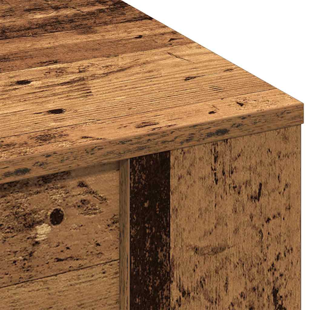 Salontafel Oud Hout 102 x 55 x 45 cm Bewerkt hout is nu te koop bij PeponiXL, paradijselijk wonen!