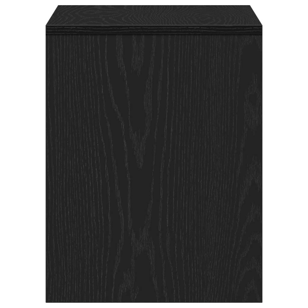 Kleedkamer Kruk Zwart eiken 70 x 35 x 45 cm Bewerkt hout is nu te koop bij PeponiXL, paradijselijk wonen!