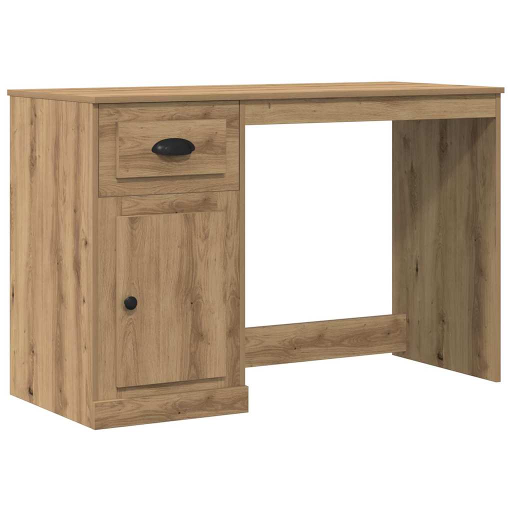 Bureau met lade Artisan Eiken 50 x 115 x 75 cm Bewerkt hout is nu te koop bij PeponiXL, paradijselijk wonen!