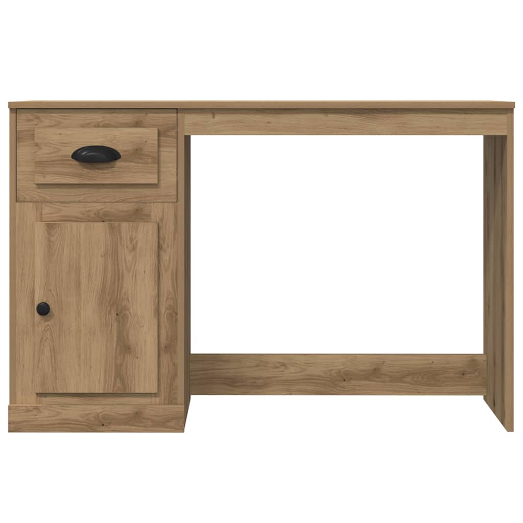Bureau met lade Artisan Eiken 50 x 115 x 75 cm Bewerkt hout is nu te koop bij PeponiXL, paradijselijk wonen!