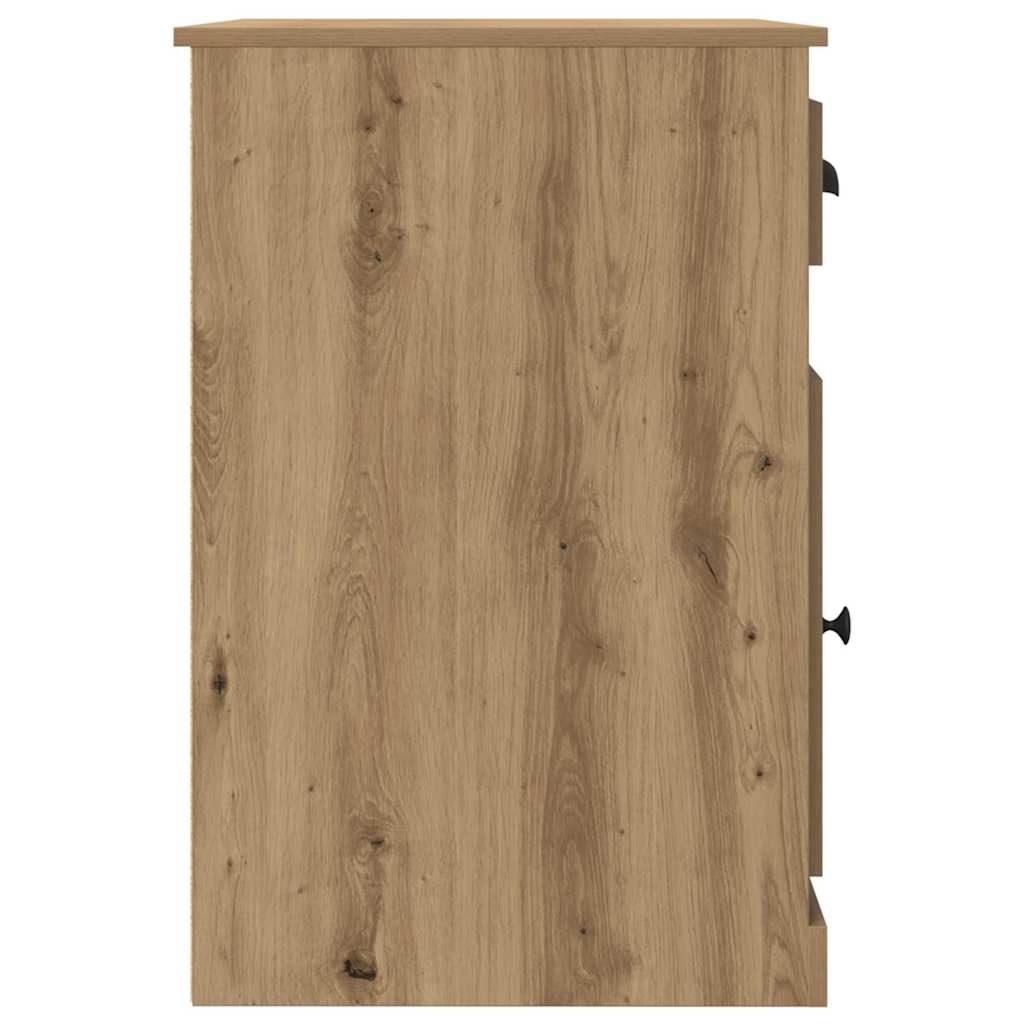 Bureau met lade Artisan Eiken 50 x 115 x 75 cm Bewerkt hout is nu te koop bij PeponiXL, paradijselijk wonen!