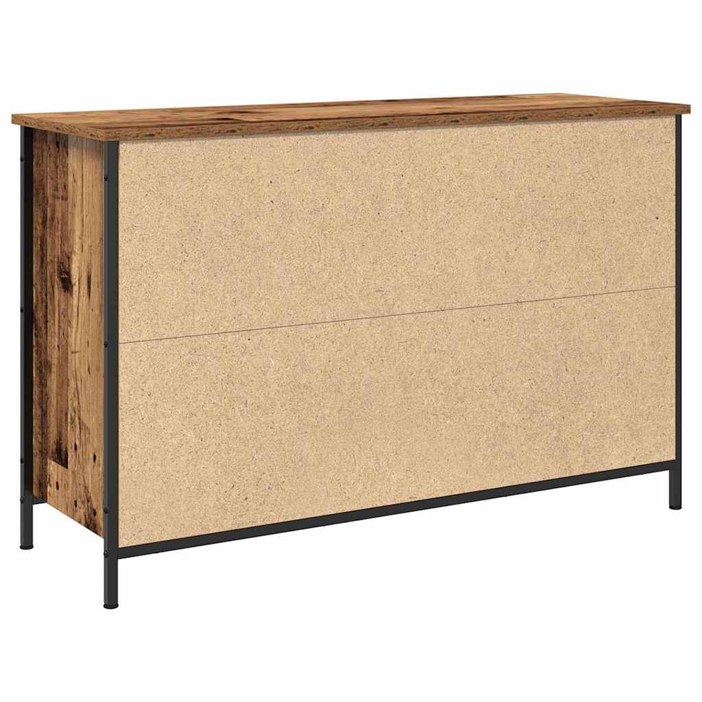 Tv-meubelset Oud Hout 101 x 35 x 65 cm Bewerkt hout is nu te koop bij PeponiXL, paradijselijk wonen!