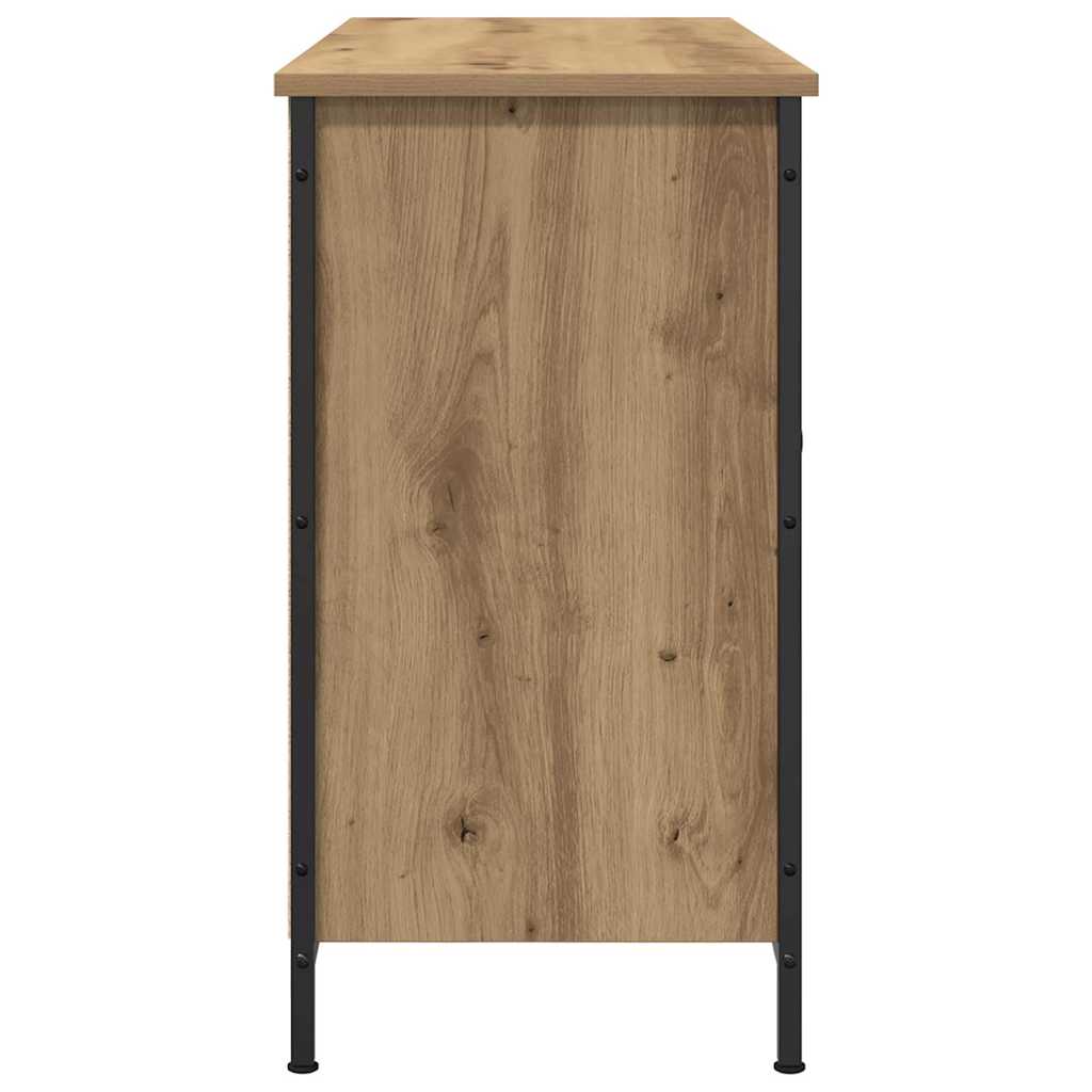 Tv-meubelset Artisan Eiken 101 x 35 x 65 cm Bewerkt hout is nu te koop bij PeponiXL, paradijselijk wonen!