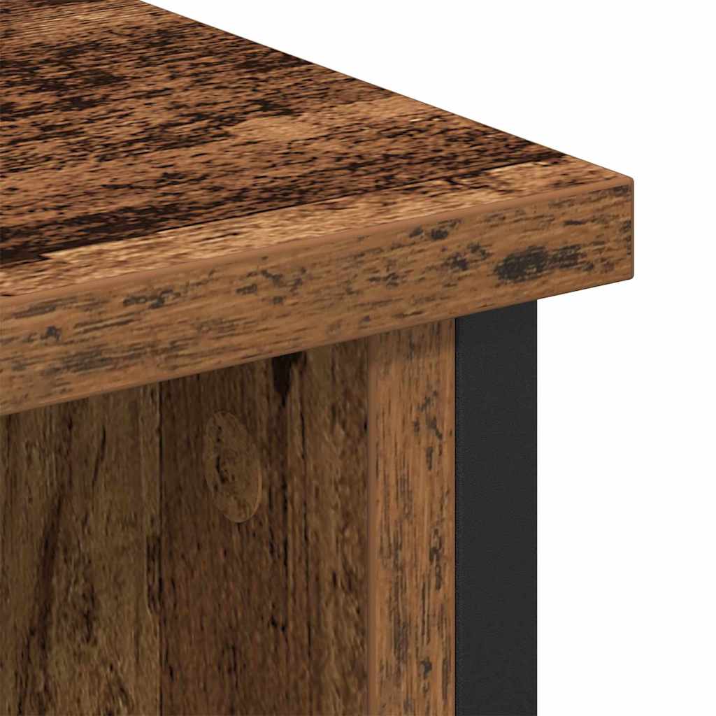 Tv-meubelset Oud Hout 100 x 35 x 45 cm Bewerkt hout is nu te koop bij PeponiXL, paradijselijk wonen!