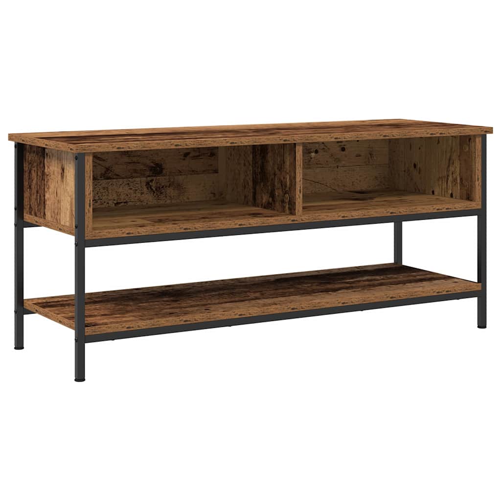 Tv-meubelset Oud Hout 100 x 35 x 45 cm Bewerkt hout is nu te koop bij PeponiXL, paradijselijk wonen!