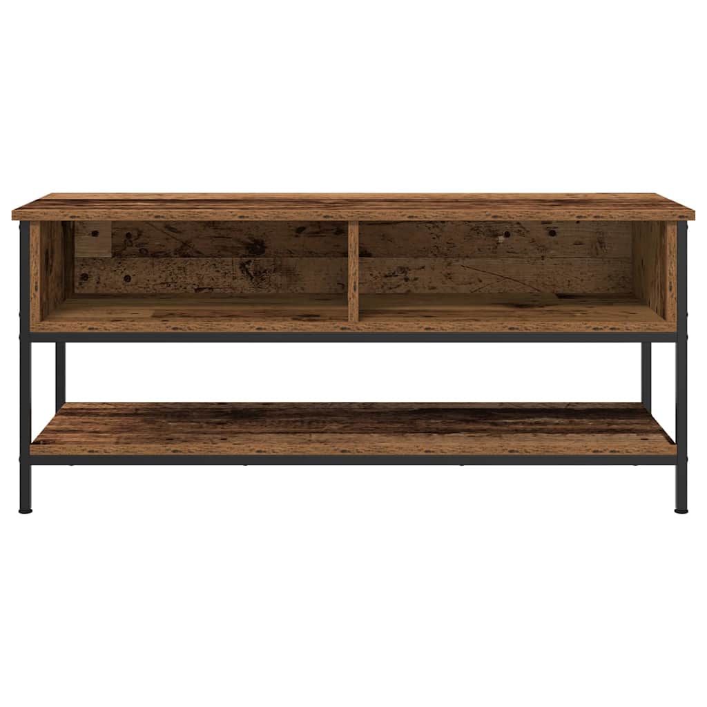 Tv-meubelset Oud Hout 100 x 35 x 45 cm Bewerkt hout is nu te koop bij PeponiXL, paradijselijk wonen!