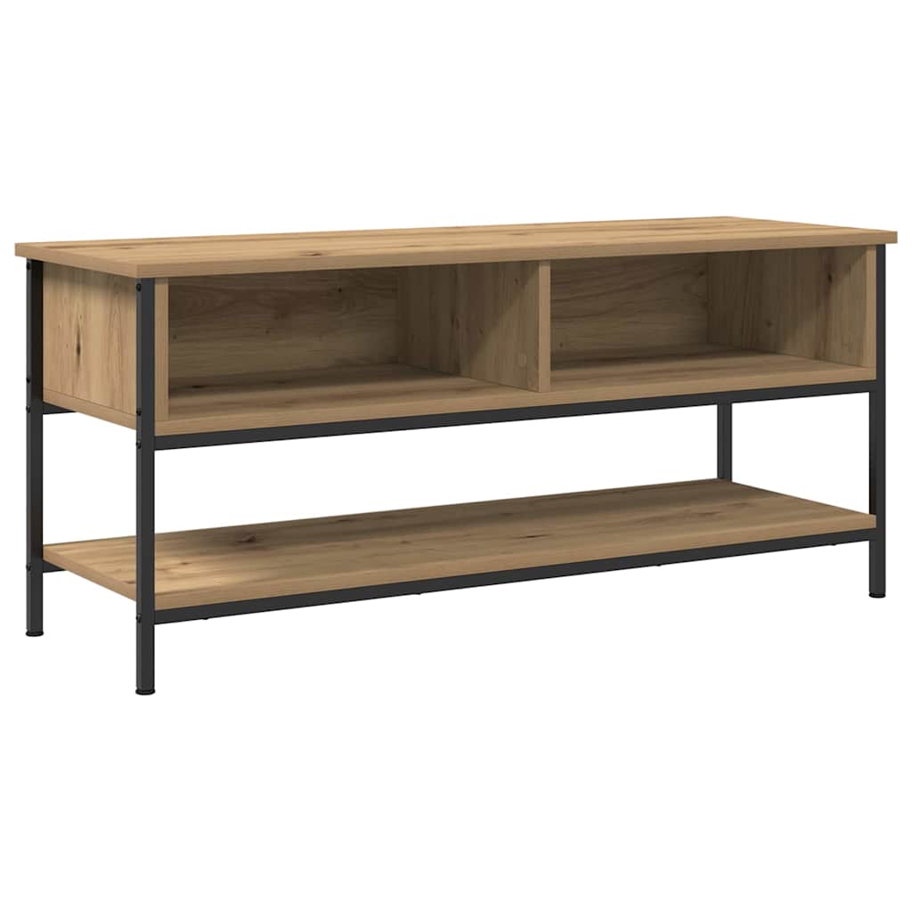 Tv-meubelset Artisan Eiken 100 x 35 x 45 cm Bewerkt hout is nu te koop bij PeponiXL, paradijselijk wonen!