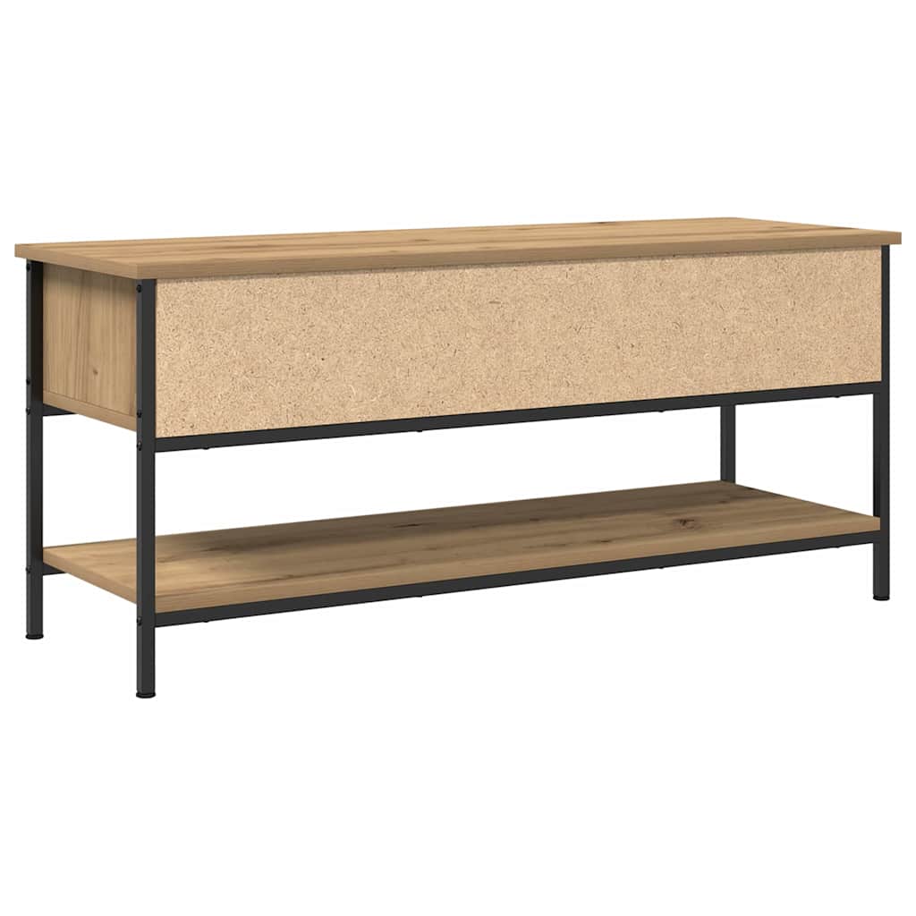 Tv-meubelset Artisan Eiken 100 x 35 x 45 cm Bewerkt hout is nu te koop bij PeponiXL, paradijselijk wonen!