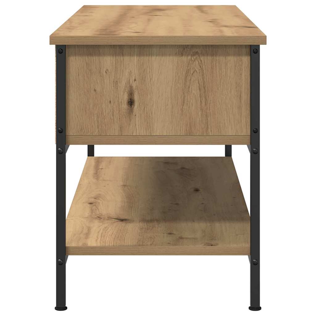 Tv-meubelset Artisan Eiken 100 x 35 x 45 cm Bewerkt hout is nu te koop bij PeponiXL, paradijselijk wonen!
