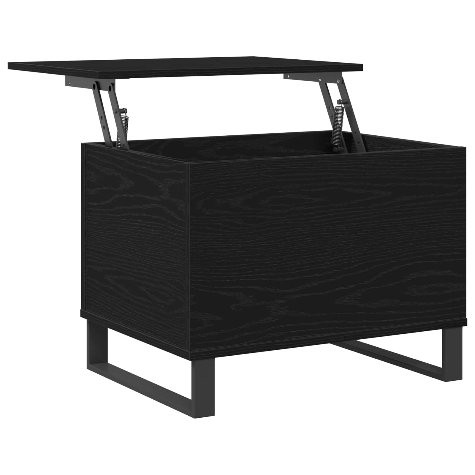 Salontafel Zwart Eiken 60 x 44,5 x 45 cm is nu te koop bij PeponiXL, paradijselijk wonen!