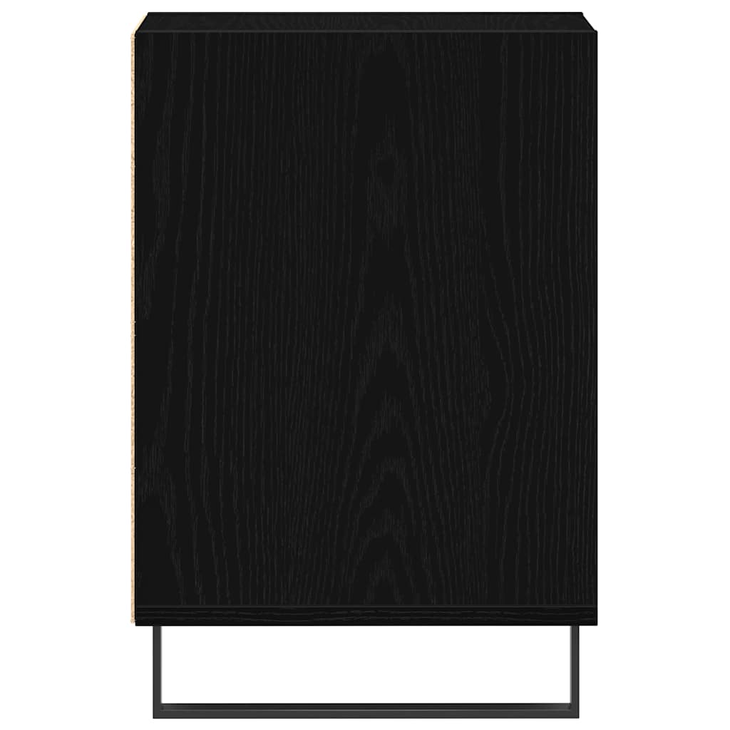 Tv-meubelset Zwart Eiken 100 x 35 x 55 cm Bewerkt hout is nu te koop bij PeponiXL, paradijselijk wonen!