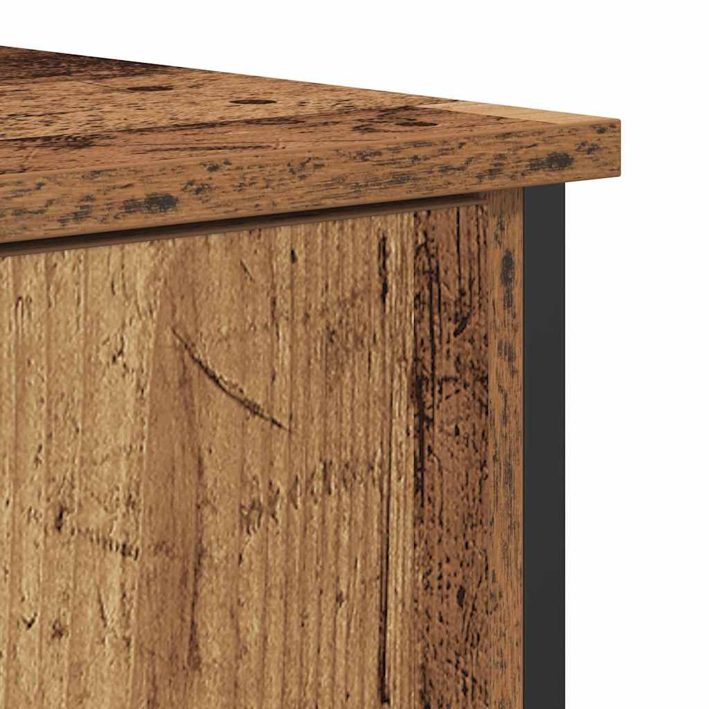 Dressoir Oudhout 70 x 30 x 80 cm Bewerkt hout is nu te koop bij PeponiXL, paradijselijk wonen!