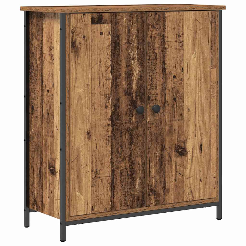 Dressoir Oudhout 70 x 30 x 80 cm Bewerkt hout is nu te koop bij PeponiXL, paradijselijk wonen!