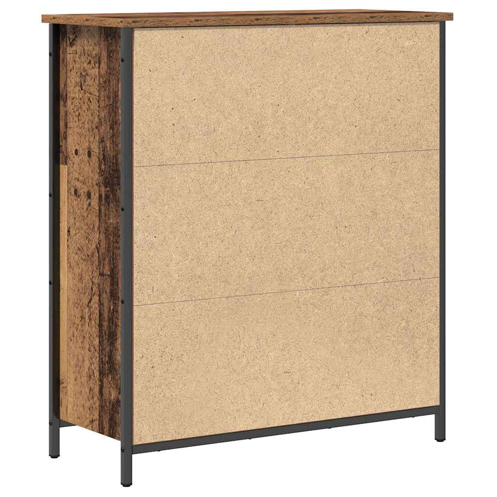 Dressoir Oudhout 70 x 30 x 80 cm Bewerkt hout is nu te koop bij PeponiXL, paradijselijk wonen!