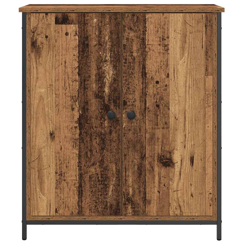 Dressoir Oudhout 70 x 30 x 80 cm Bewerkt hout is nu te koop bij PeponiXL, paradijselijk wonen!