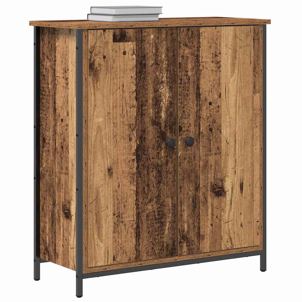 Dressoir Oudhout 70 x 30 x 80 cm Bewerkt hout is nu te koop bij PeponiXL, paradijselijk wonen!