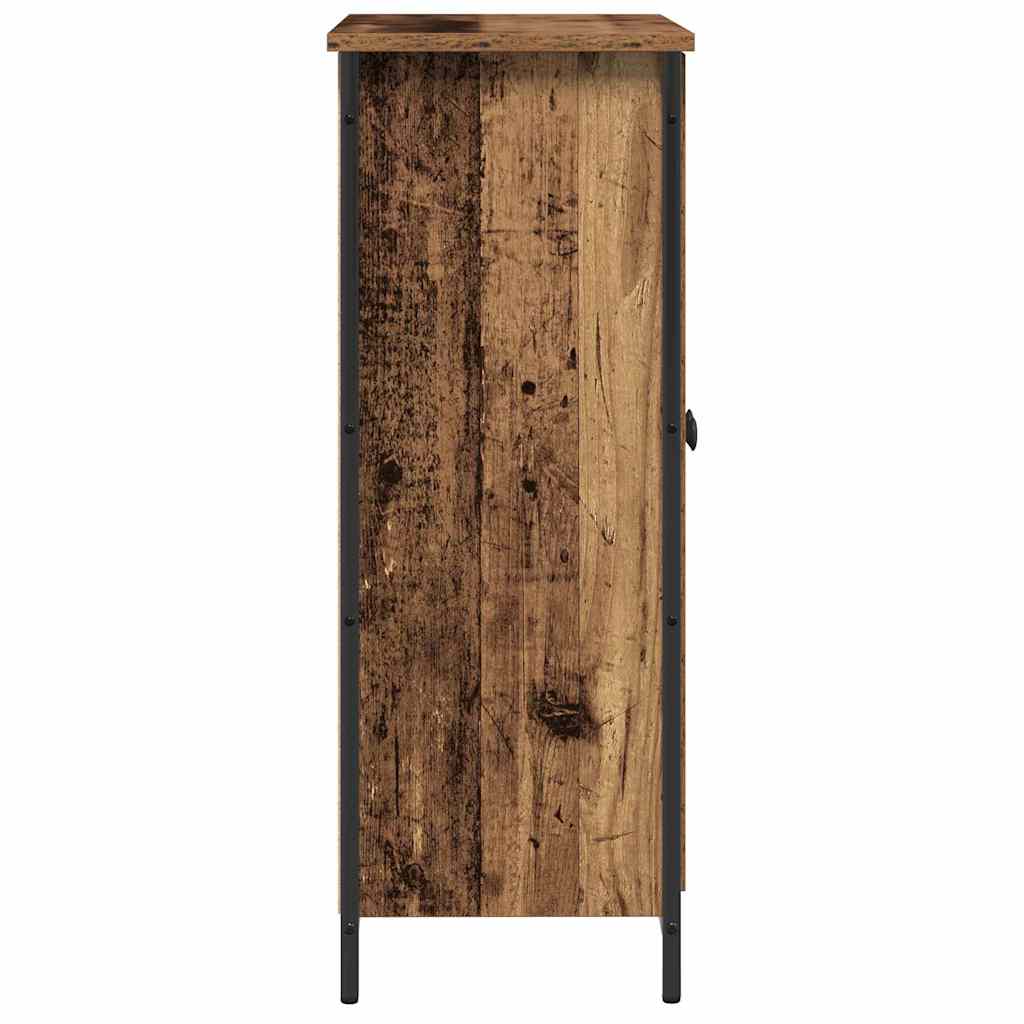 Dressoir Oudhout 70 x 30 x 80 cm Bewerkt hout is nu te koop bij PeponiXL, paradijselijk wonen!