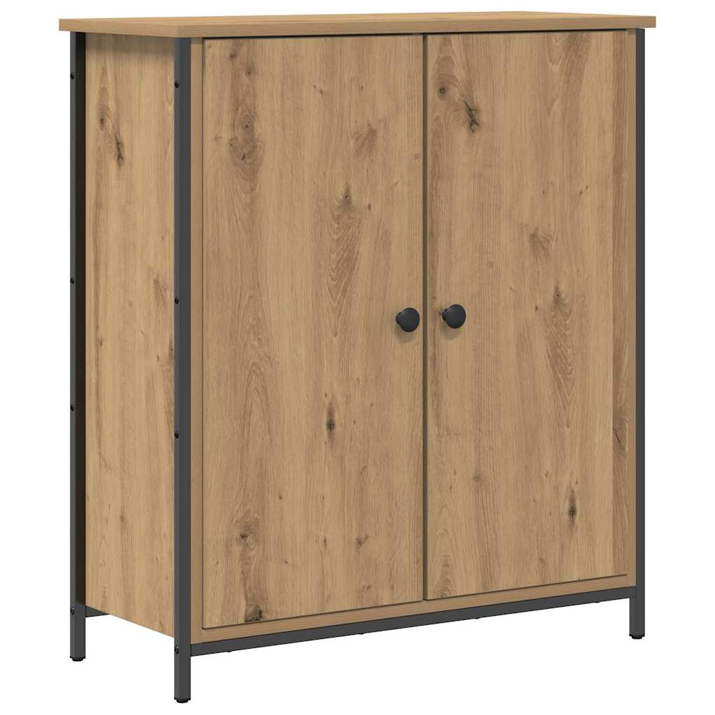 Dressoir Artisan Eiken 70 x 30 x 80 cm Bewerkt hout is nu te koop bij PeponiXL, paradijselijk wonen!