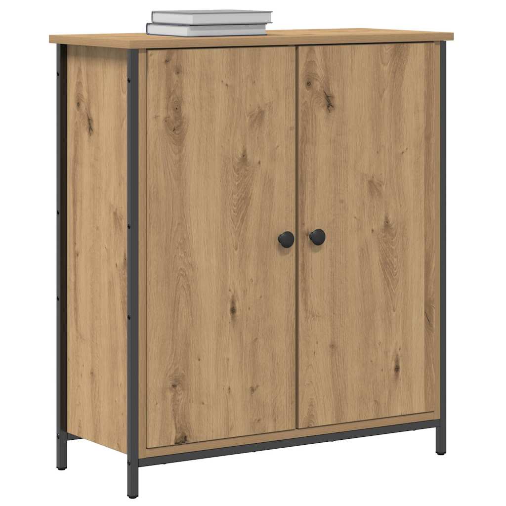 Dressoir Artisan Eiken 70 x 30 x 80 cm Bewerkt hout is nu te koop bij PeponiXL, paradijselijk wonen!