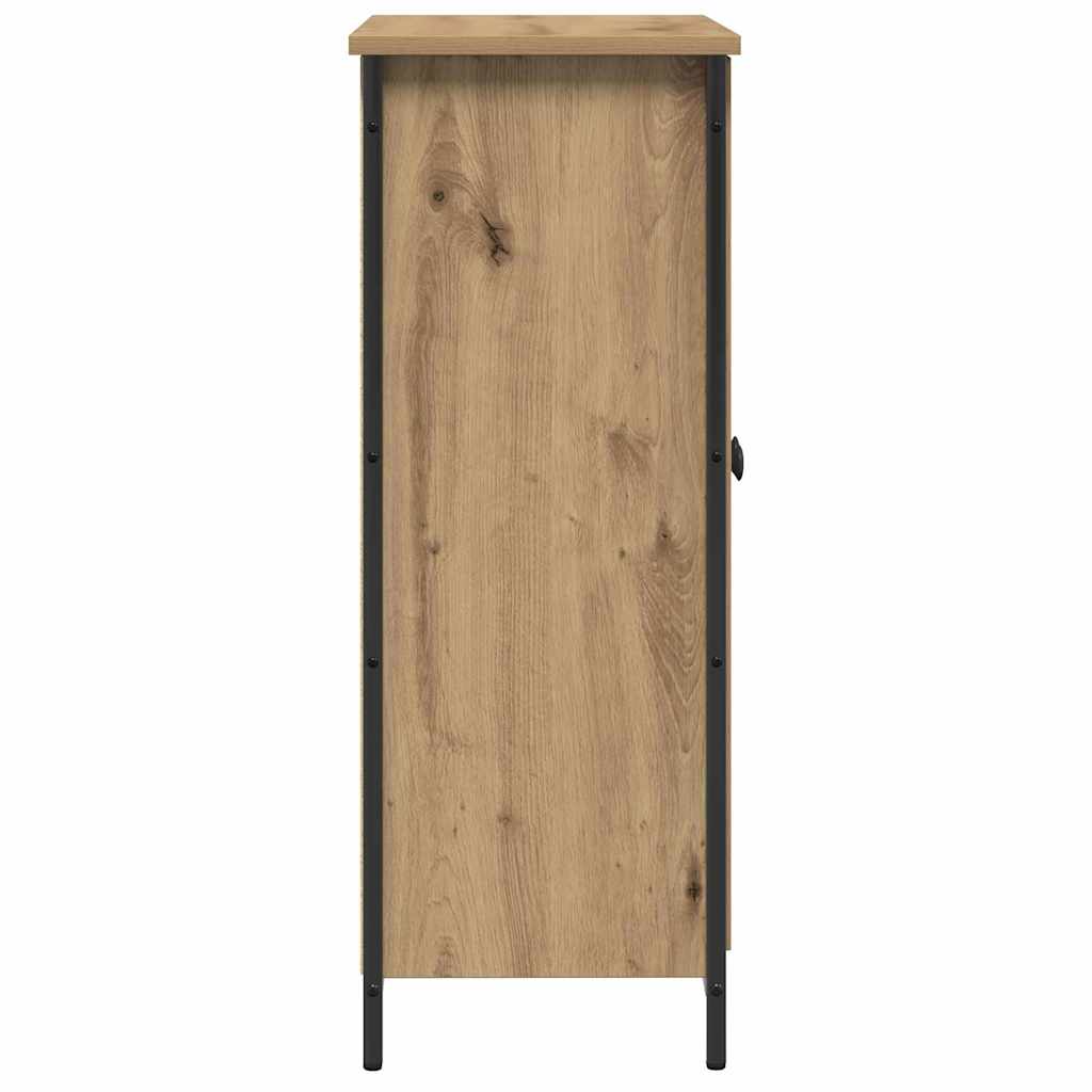 Dressoir Artisan Eiken 70 x 30 x 80 cm Bewerkt hout is nu te koop bij PeponiXL, paradijselijk wonen!