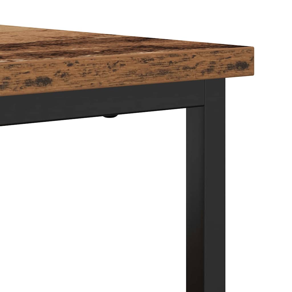 Dressoir Oudhout 100 x 35 x 80 cm Bewerkt hout is nu te koop bij PeponiXL, paradijselijk wonen!