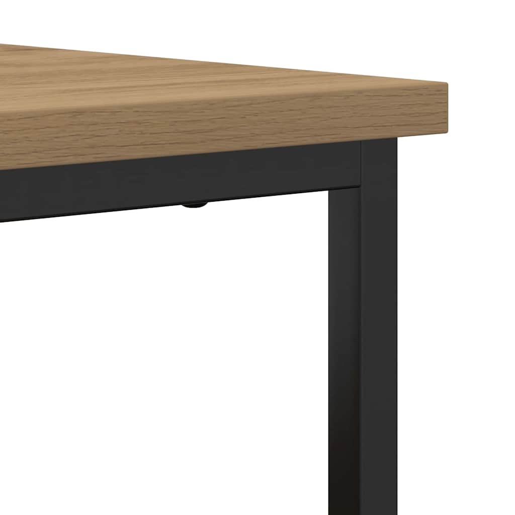 Dressoir Artisan Eiken 100 x 35 x 80 cm Bewerkt hout is nu te koop bij PeponiXL, paradijselijk wonen!