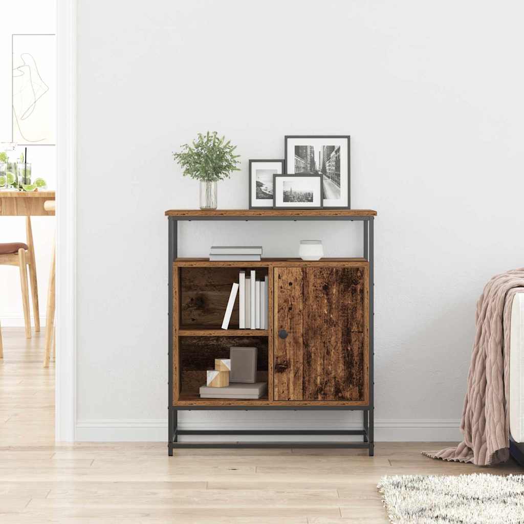 Dressoir Oudhout 69 x 35 x 80 cm Bewerkt hout is nu te koop bij PeponiXL, paradijselijk wonen!