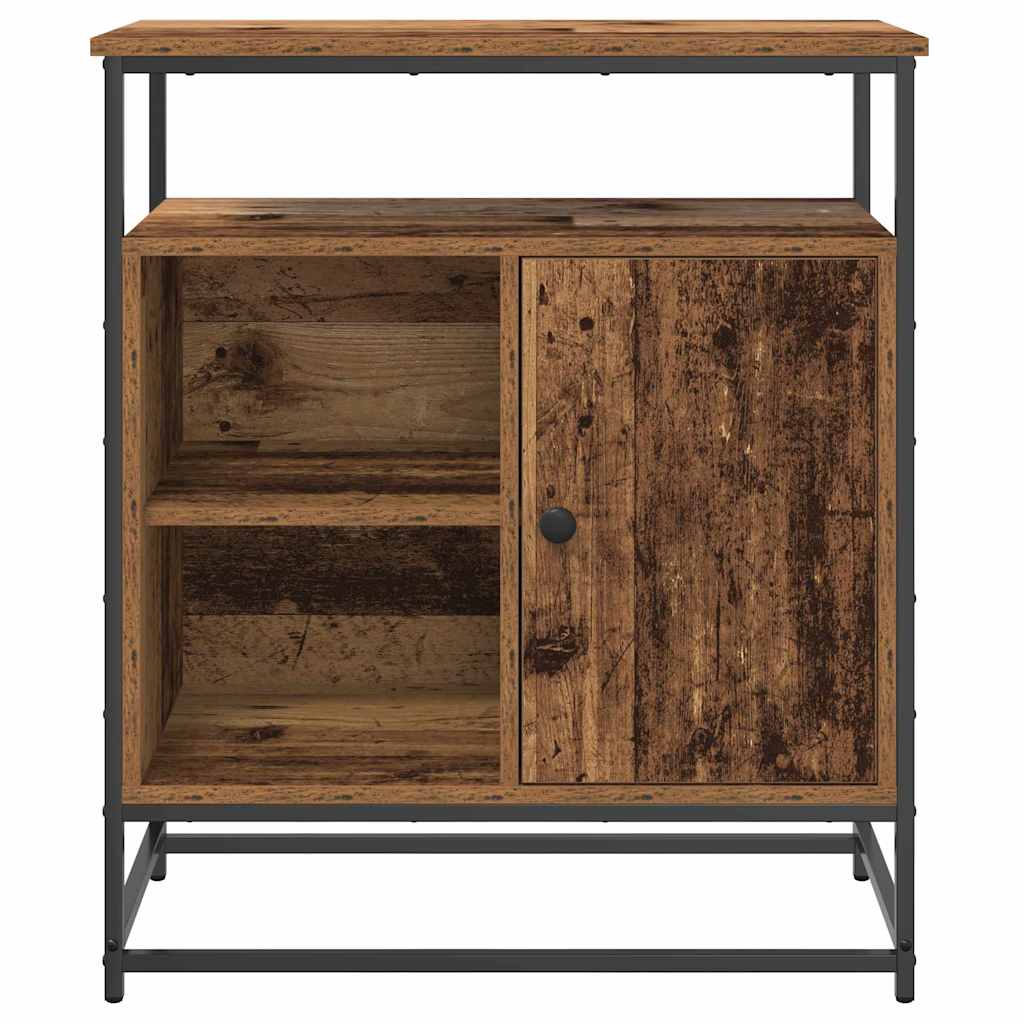 Dressoir Oudhout 69 x 35 x 80 cm Bewerkt hout is nu te koop bij PeponiXL, paradijselijk wonen!
