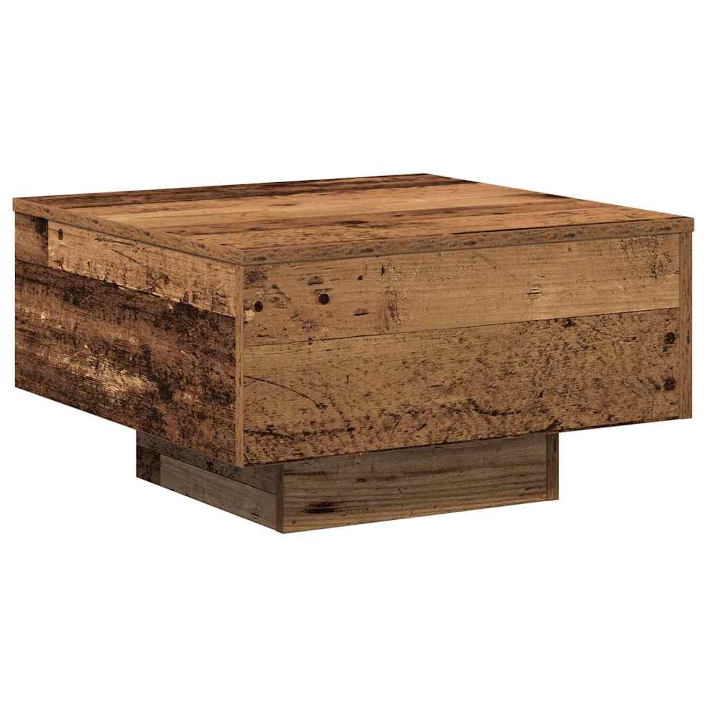 Salontafel Oud Hout 55 x 55 x 31 cm is nu te koop bij PeponiXL, paradijselijk wonen!