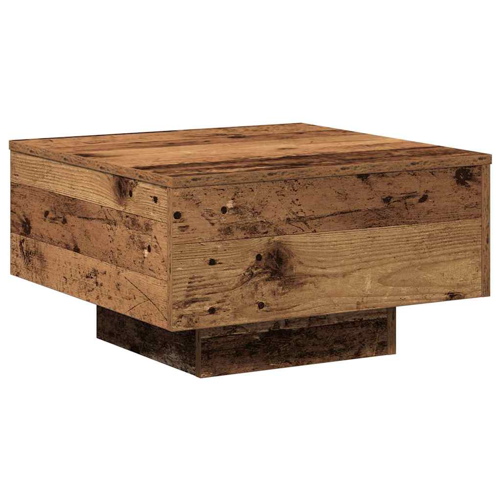 Salontafel Oud Hout 55 x 55 x 31 cm is nu te koop bij PeponiXL, paradijselijk wonen!
