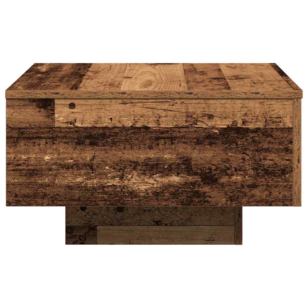 Salontafel Oud Hout 55 x 55 x 31 cm is nu te koop bij PeponiXL, paradijselijk wonen!