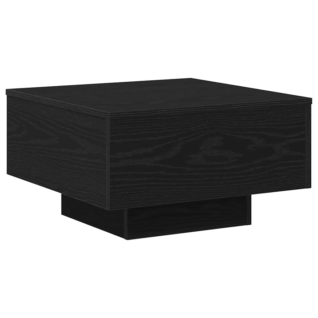 Salontafel Zwart Eiken 55 x 55 x 31 cm is nu te koop bij PeponiXL, paradijselijk wonen!