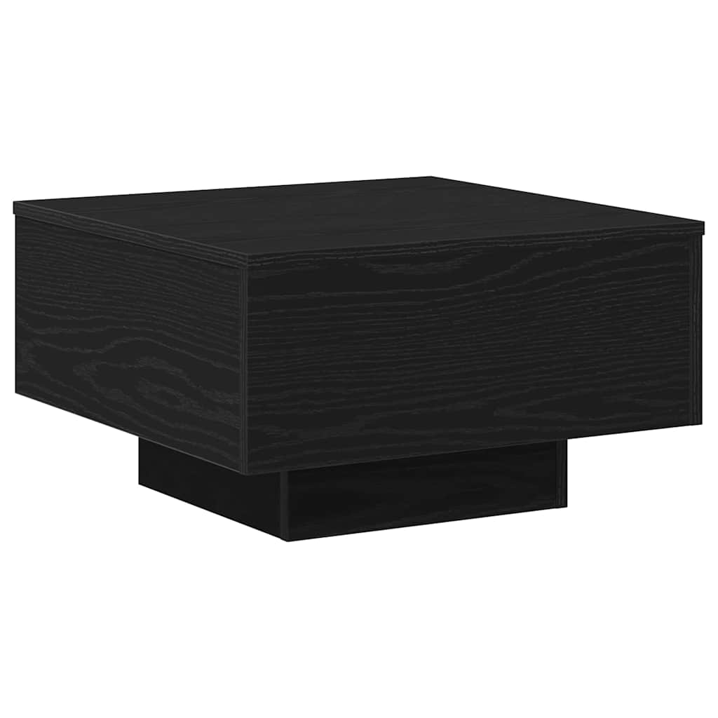 Salontafel Zwart Eiken 55 x 55 x 31 cm is nu te koop bij PeponiXL, paradijselijk wonen!