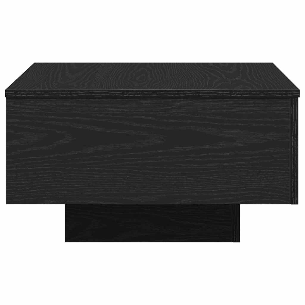 Salontafel Zwart Eiken 55 x 55 x 31 cm is nu te koop bij PeponiXL, paradijselijk wonen!